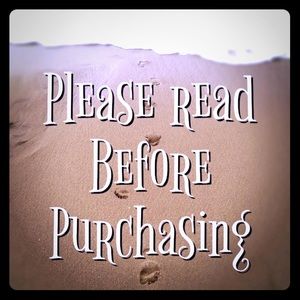 BEFORE PURCHASING FROM CLOSET